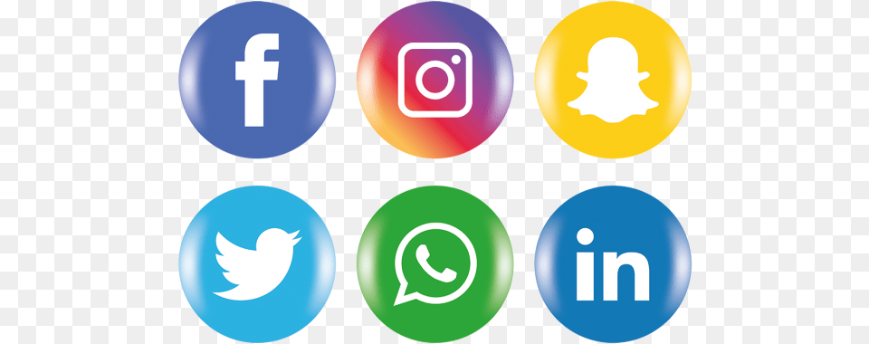 Facebook Instagram Icon Transparent Social Media Logos, Logo, Text, Disk Png Image