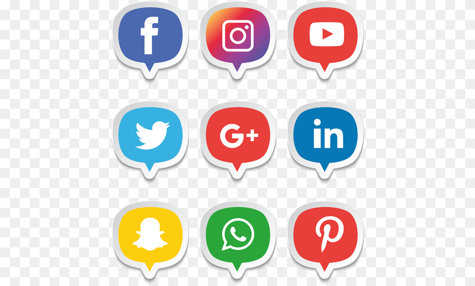 Facebook Instagram Youtube, Logo, Symbol, Text, Sticker Free Transparent Png