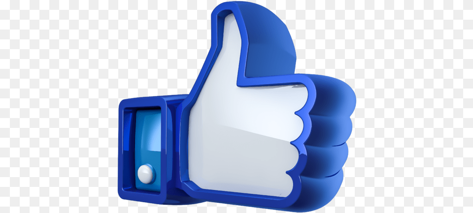 Facebook Like Icon Of 3d Social Logos Like Facebook 3d, Clothing, Glove, Body Part, Finger Free Png
