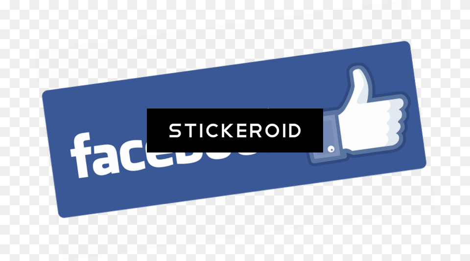 Facebook Like On Blue Review Us On Facebook, Text Free Png