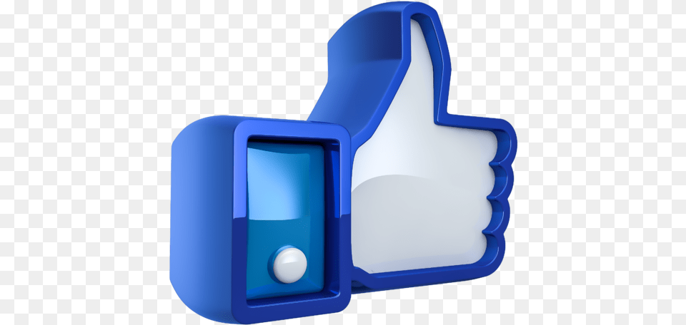 Facebook Like Thumbs Up Icon Of Facebook Like 3d Icon, Cushion, Home Decor, Appliance, Blow Dryer Free Transparent Png