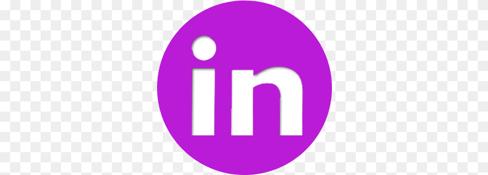 Facebook Linkedin Instagram Linkedin, Logo, Purple, Disk Free Png