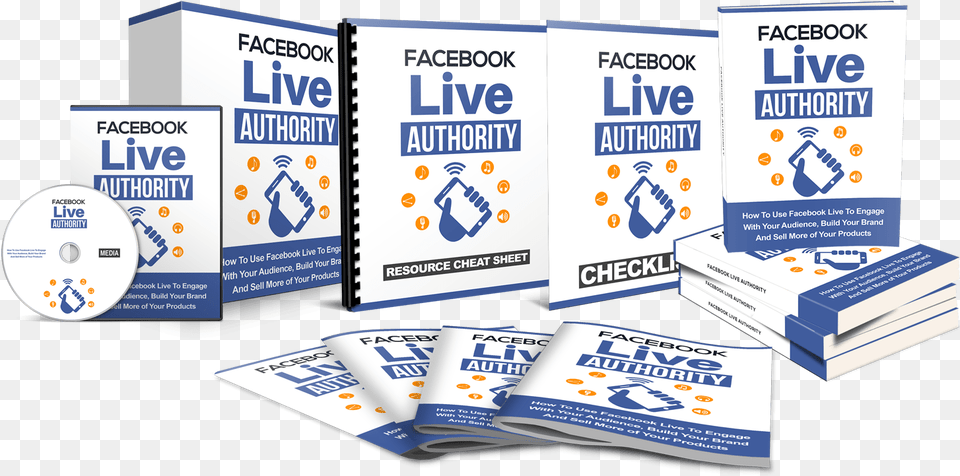 Facebook Live Authority Gold Authority Facebook Live How To Use Facebook Live To, Advertisement, Poster, Business Card, Paper Png