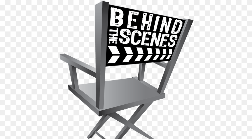 Facebook Live Behind The Scene Ecmetrics Behind The Scenes Icon Transparent, Furniture, Chair, Advertisement, Canvas Png Image
