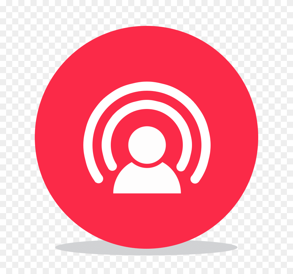 Facebook Live Icon Image, Sign, Symbol, Disk, Logo Free Png Download