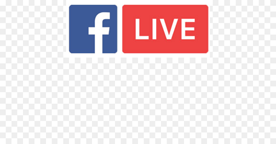 Facebook Live Logo Image, Sign, Symbol, First Aid, Text Free Png