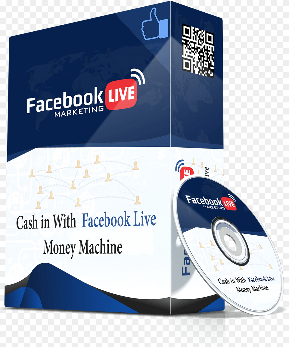 Facebook Live Marketing Accelerator Plrassassin Label, Qr Code, Disk, Dvd Free Png Download