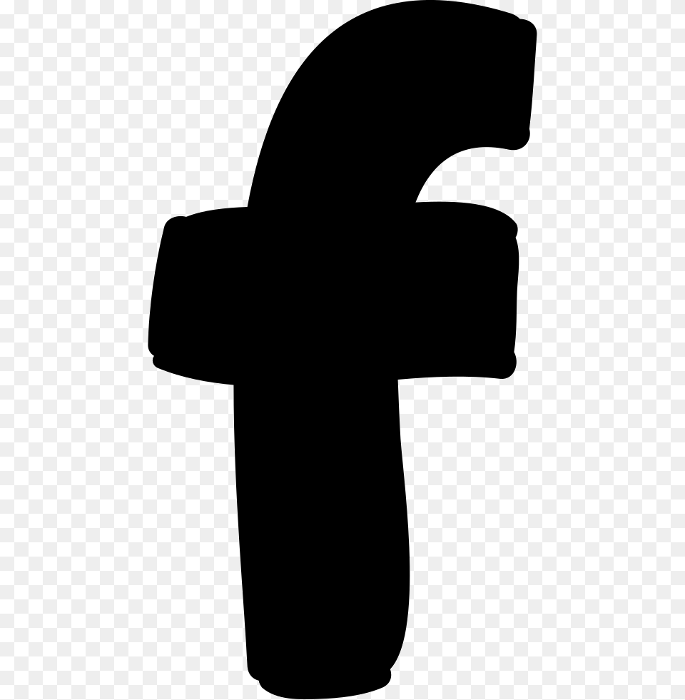 Facebook Logo, Silhouette, Symbol Png