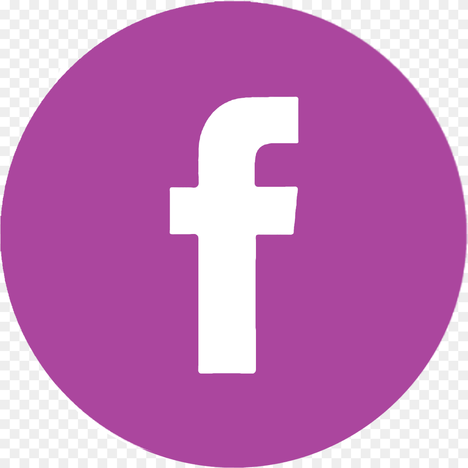 Facebook Logo, Purple, Symbol, Number, Text Png Image