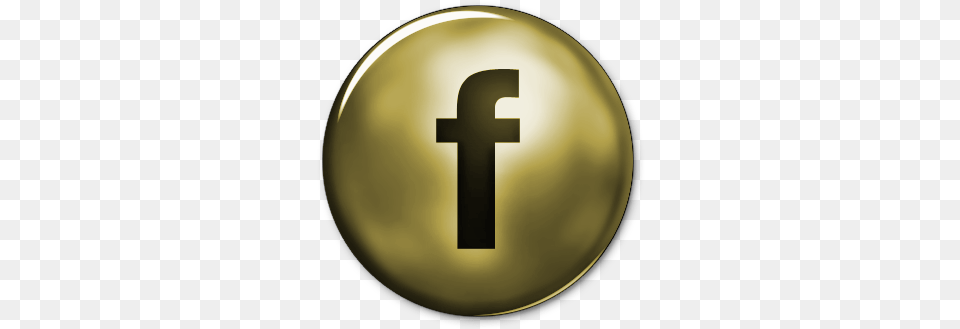 Facebook Logo Facebook Gold, Cross, Symbol, Text, Clothing Free Png