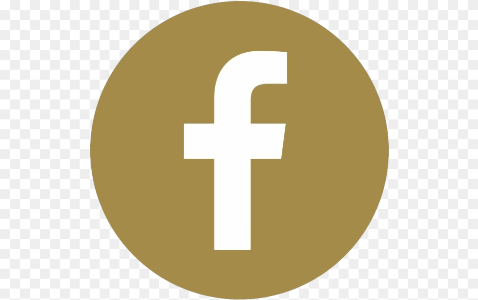 Facebook Logo Hd Quality Facebook Logo Gold, Cross, Symbol, Number, Text Free Png