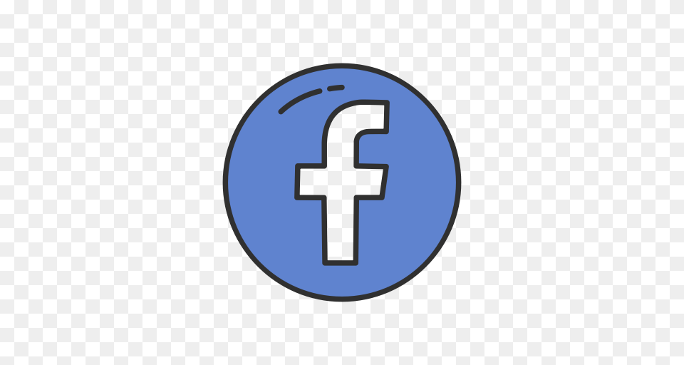 Facebook Logo Icon, Symbol, Number, Text, Cross Free Transparent Png