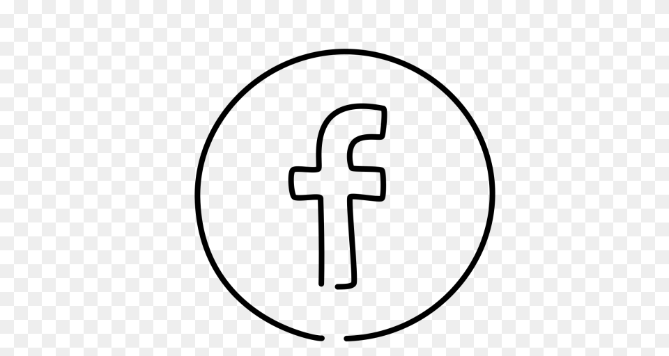 Facebook Logo Icons, Gray Png Image