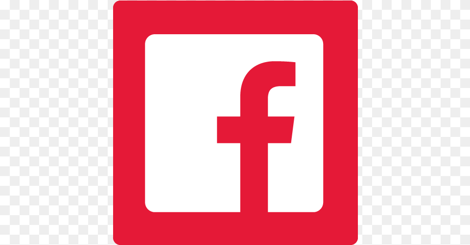 Facebook Logo Red, First Aid, Symbol Png
