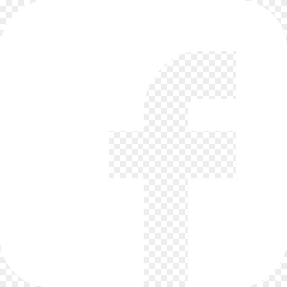Facebook Logo Transparant Wit, Cross, Symbol, Mailbox, Text Free Transparent Png