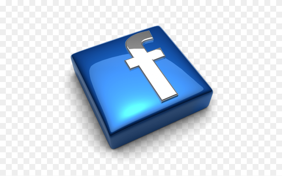 Facebook Logo Transparent 3d For Picsart, Blackboard Png