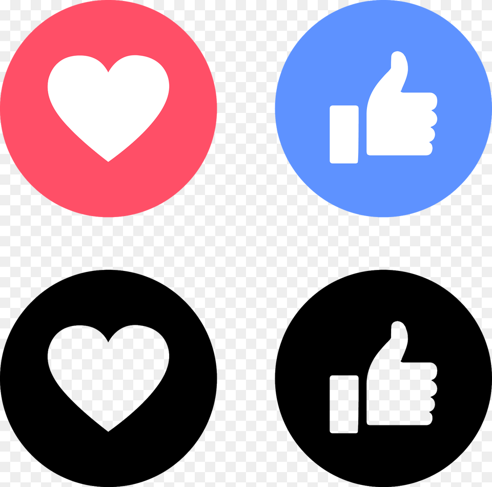 Facebook Love Facebook Like Icon 2019, Heart Free Transparent Png