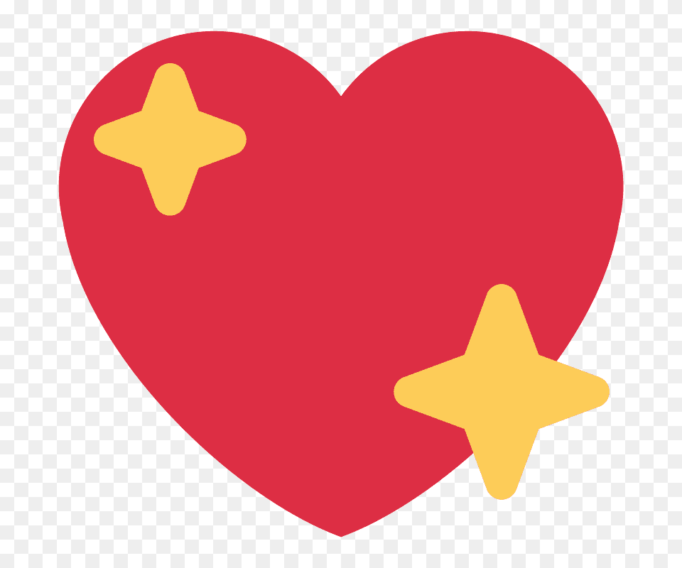 Facebook Love Icon Sparkling Heart Emoji, Symbol, Star Symbol Png