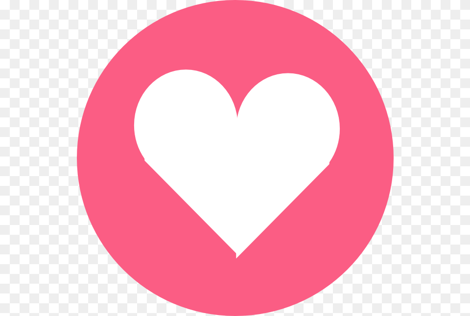 Facebook Loved Button Loved Facebook Emoji Emojisticker Love Button Facebook, Heart, Disk Png Image