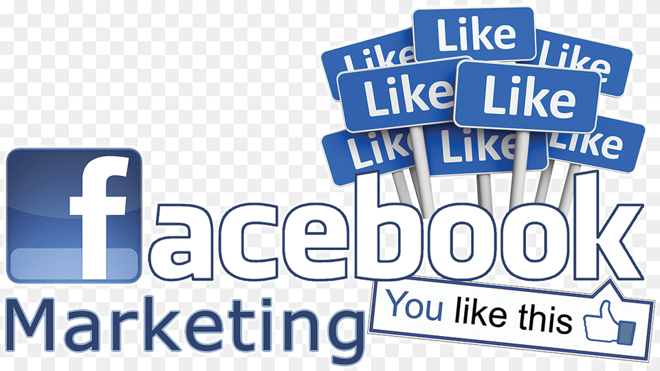 Facebook Marketing Logo, Text Png Image