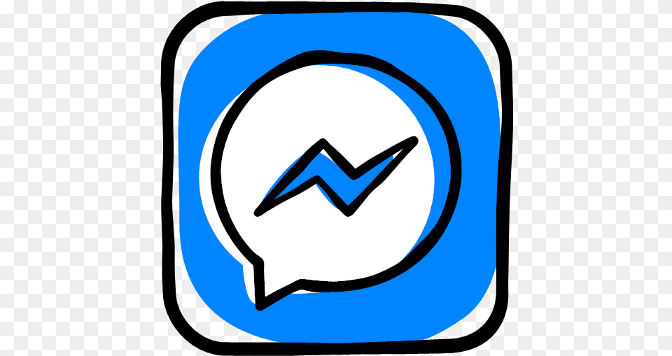 Facebook Media Message Messenger Social Texting Icon Images Of Logos, Cap, Clothing, Hat, Swimwear Png Image