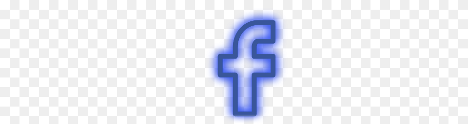 Facebook Media Neon Set Social Icon, Cross, Symbol, Food, Ketchup Free Png
