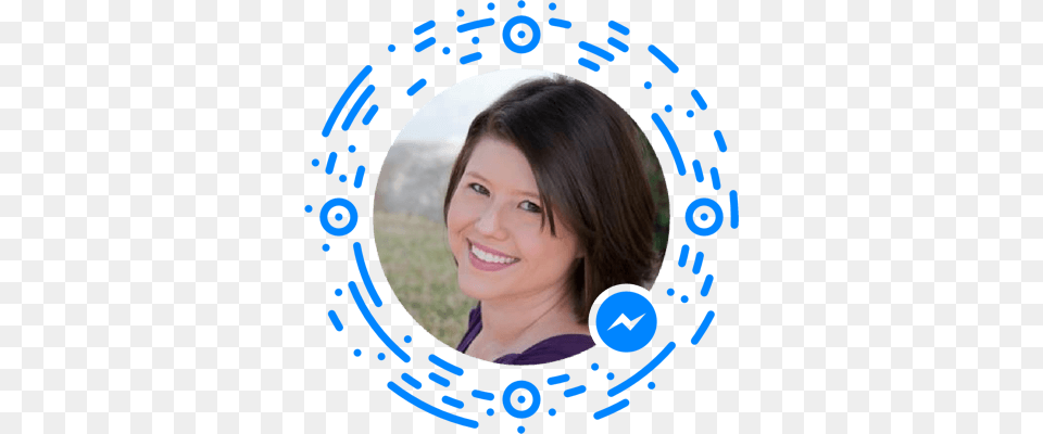 Facebook Messenger Business Code Example Facebook Messenger Codes, Photography, Person, Face, Portrait Free Png