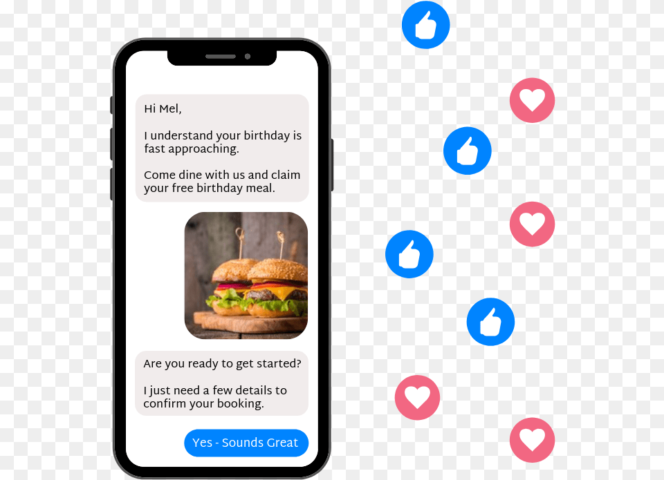 Facebook Messenger Chatbot Developers Chit Chat Bot Chat Messenger Bot, Burger, Food, Electronics, Lunch Free Transparent Png
