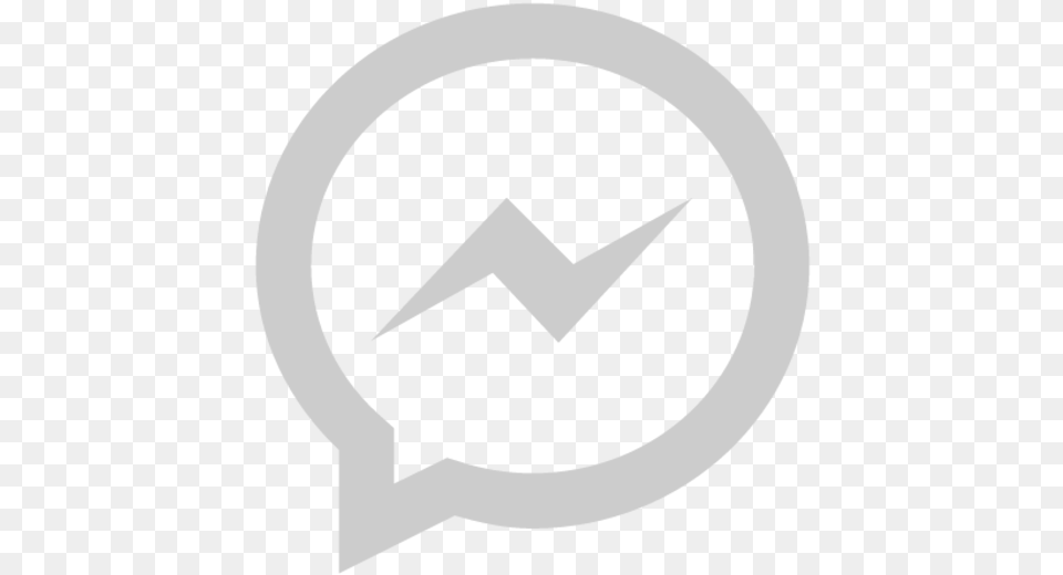 Facebook Messenger Free Vector Clip Social Media Icon Outline, Symbol, Star Symbol, Disk Png