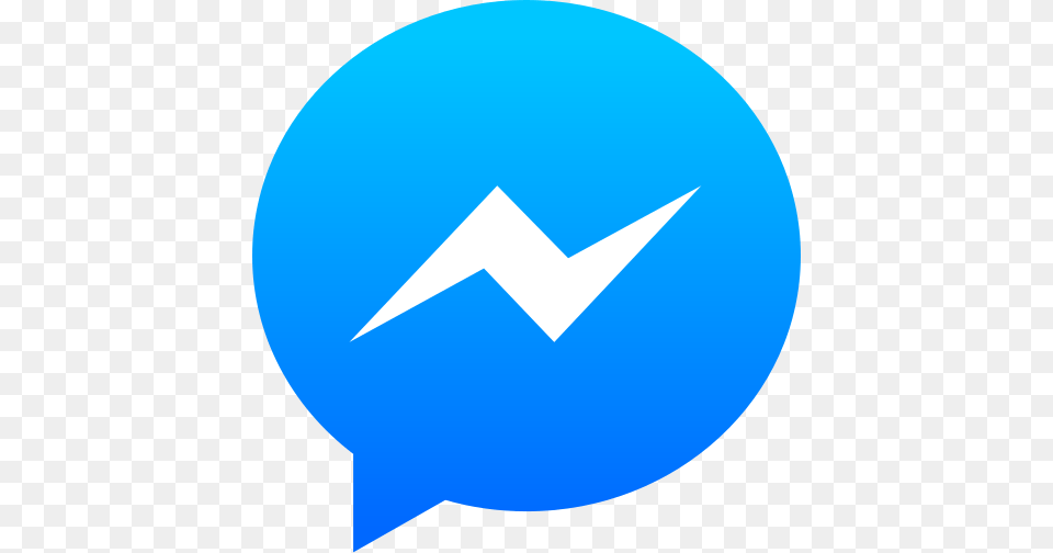 Facebook Messenger Logo, Symbol, Astronomy, Moon, Nature Png Image