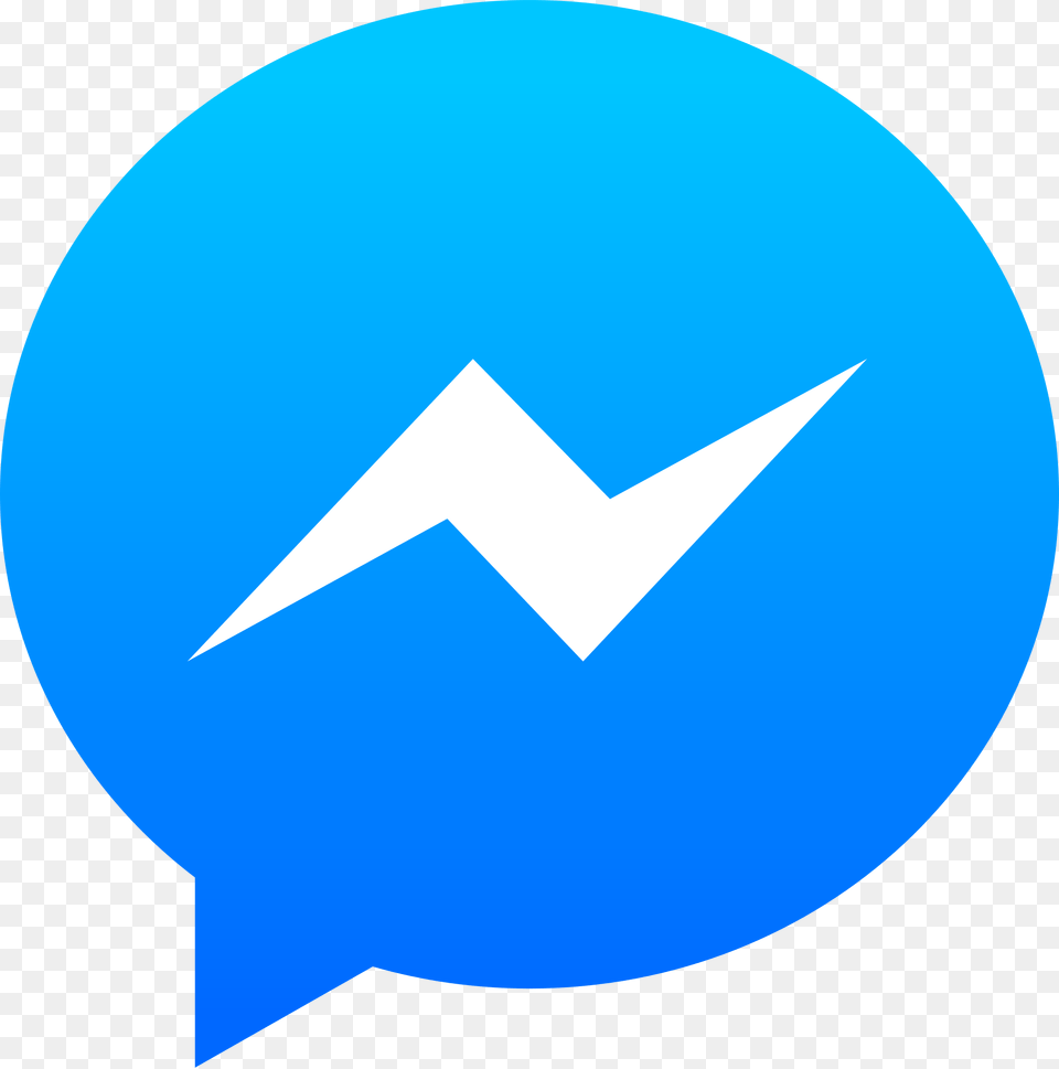 Facebook Messenger Logo, Symbol, Astronomy, Moon, Nature Png Image