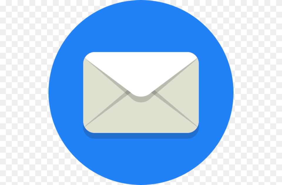 Facebook Messenger Round Icon, Envelope, Mail, Airmail, Disk Free Transparent Png