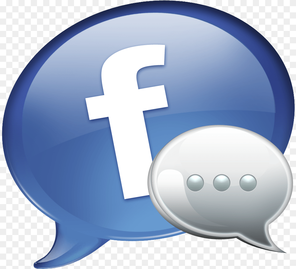 Facebook Messenger Transparent Messengerpng Facebook Messenger Icon, Helmet, First Aid, American Football, Football Free Png Download