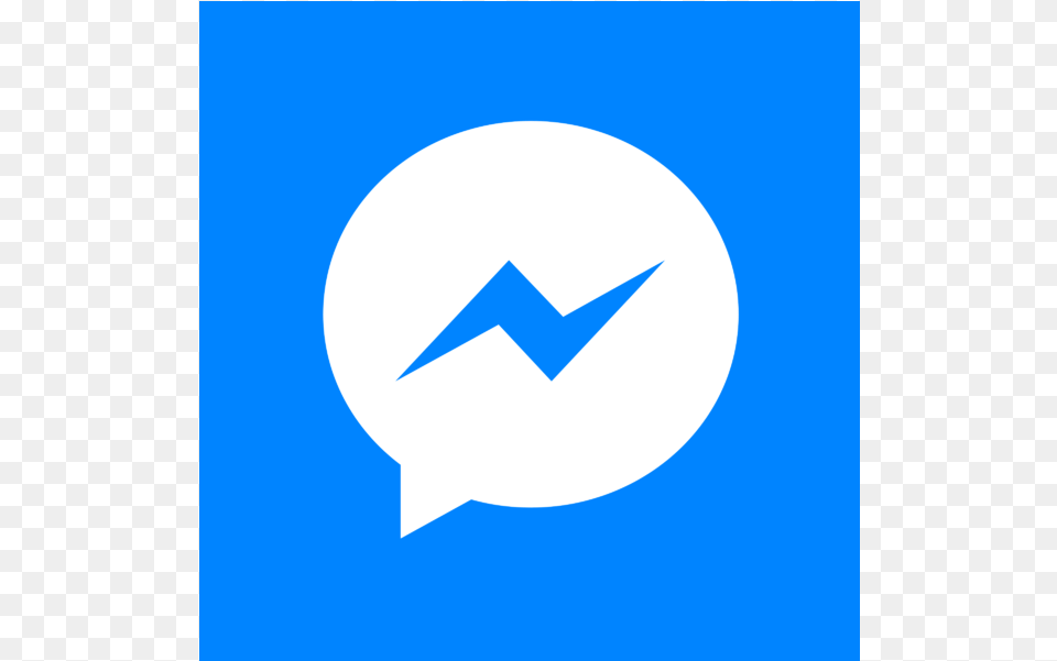 Facebook Messenger White Logo Transparent Amp Svg Facebook Messenger Logo, Star Symbol, Symbol Png Image