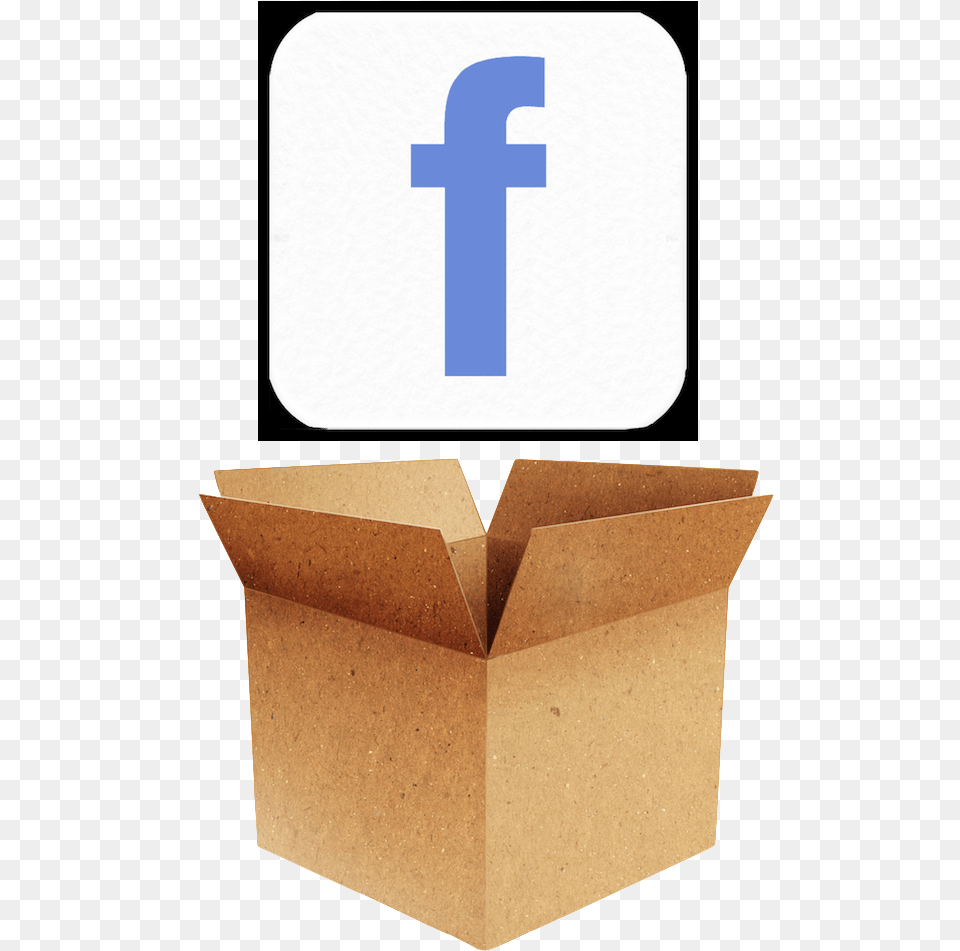 Facebook New App Out Of The Bo Box Opening Empty Gif, Cardboard, Carton, Package, Package Delivery Free Transparent Png