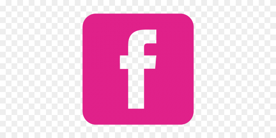 Facebook Pink Logo Square, First Aid, Symbol, Cross, Text Png