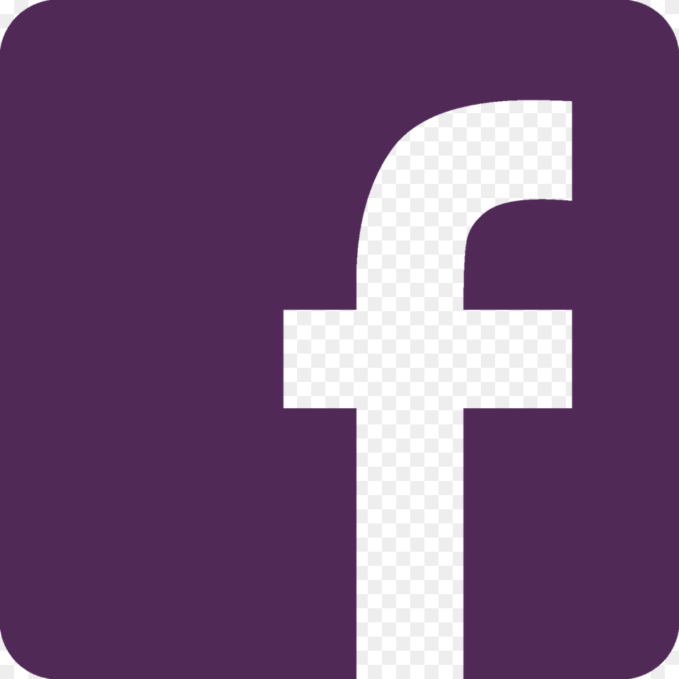 Facebook Purple Facebook Chrome Logo, Symbol, Cross Png