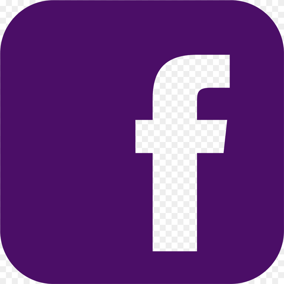 Facebook Purple Icon Facebook Logo Purple Free Png