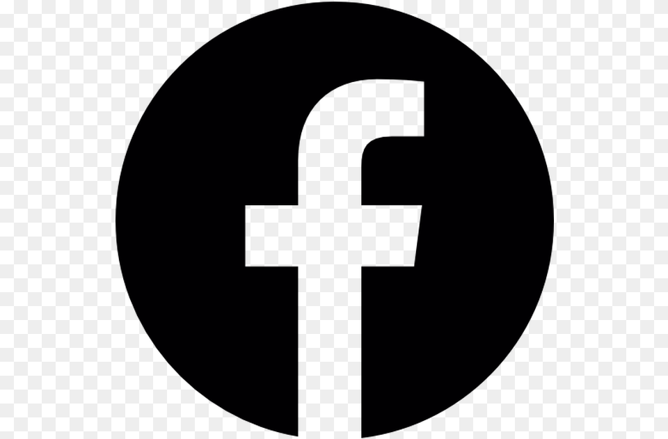 Facebook Round Logo, Cross, Symbol Png Image