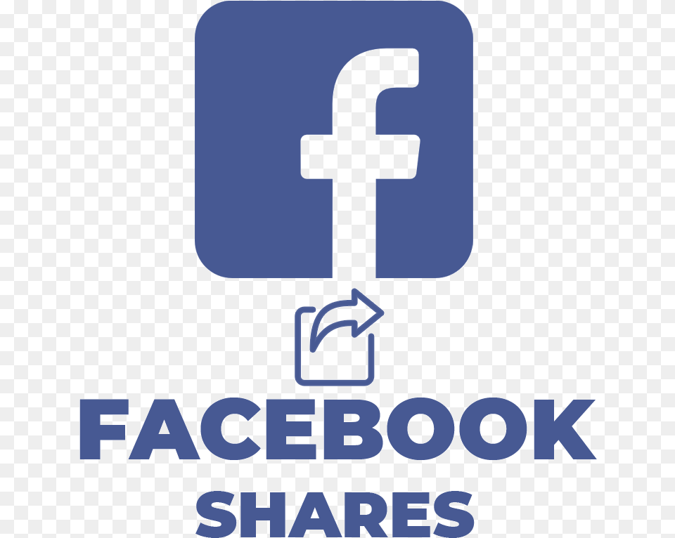 Facebook Shares Cross, Symbol, Text Free Transparent Png