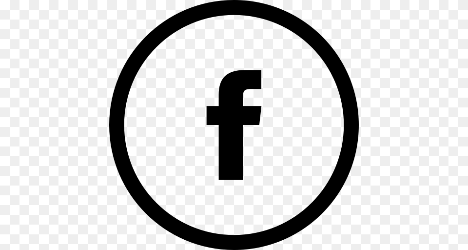 Facebook Social Media Icon, Gray Free Transparent Png