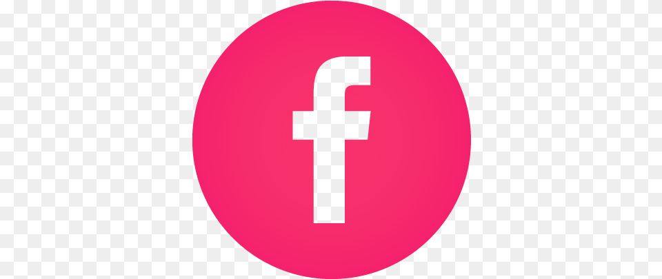 Facebook Sticker Icone Facebook Rosa, Symbol, Sign, First Aid Free Transparent Png
