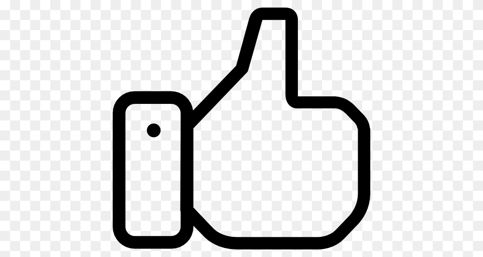 Facebook Thumb Up, Smoke Pipe, Sticker, Electronics, Mobile Phone Png Image
