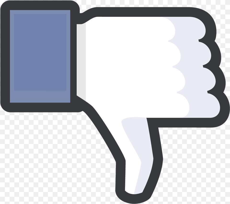 Facebook Thumbs Down Icon Black Outline Symbol Thumbs Down Facebook, Clothing, Glove, Light Free Png