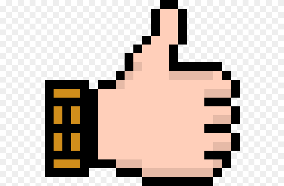 Facebook Thumbs Uplike Logo 8 Bit Thumbs Up, Body Part, Finger, Hand, Person Png