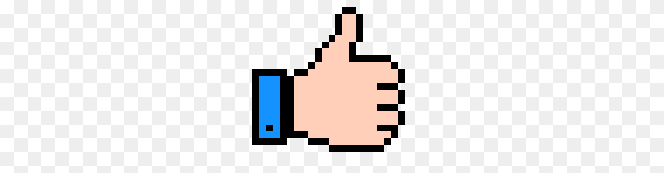 Facebook Thumbs Uplike Logo Pixel Art Maker Free Png Download