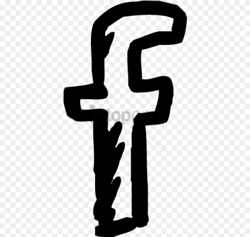Facebook Background Logo, Stencil, Cross, Symbol Free Transparent Png