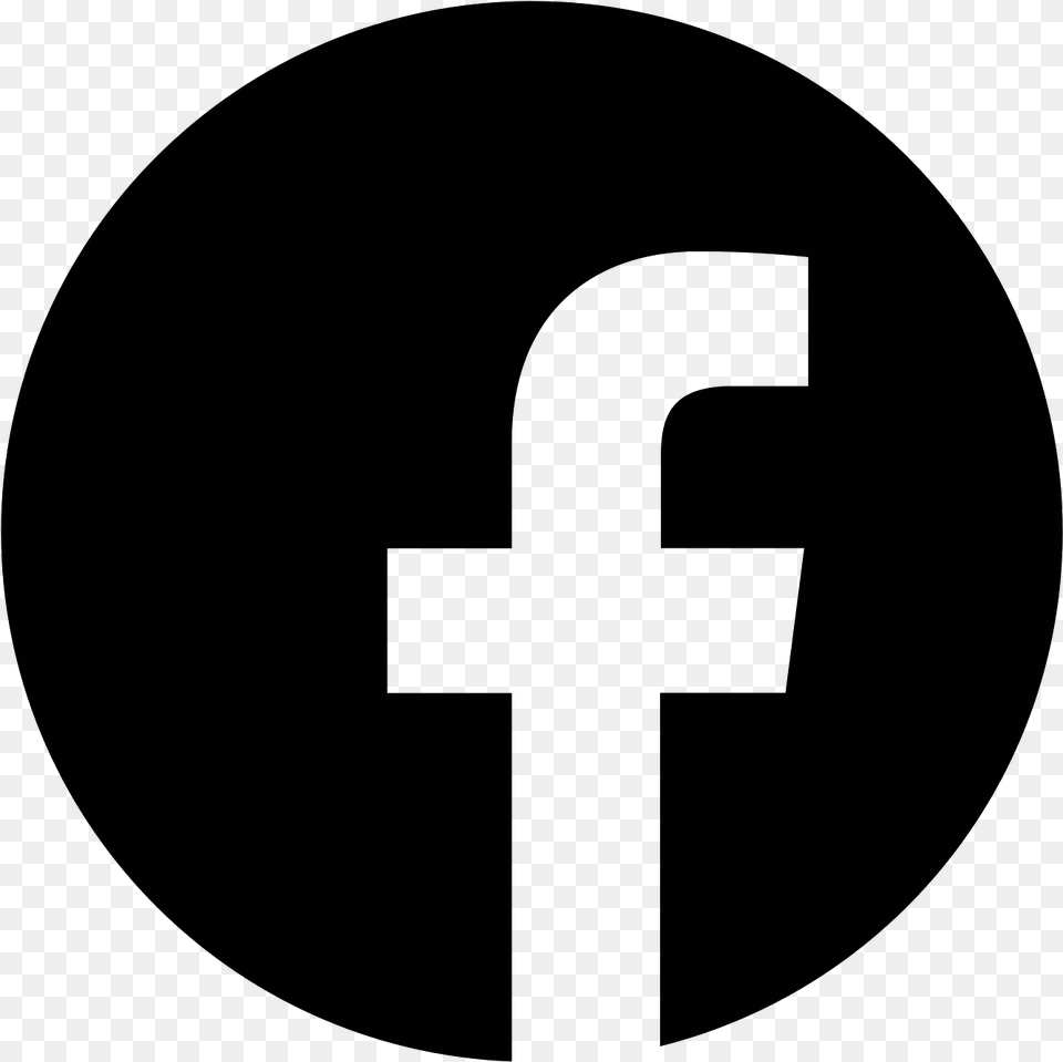 Facebook W Okrgu Icon Logo Fb Instagram, Gray Free Png Download