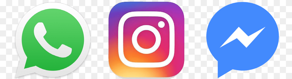 Facebook Whatsapp Instagram Messenger, Logo Free Png