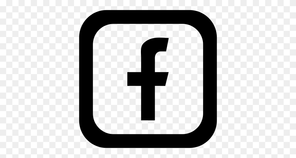 Facebook White Icons And Vector Icons, Gray Free Png Download